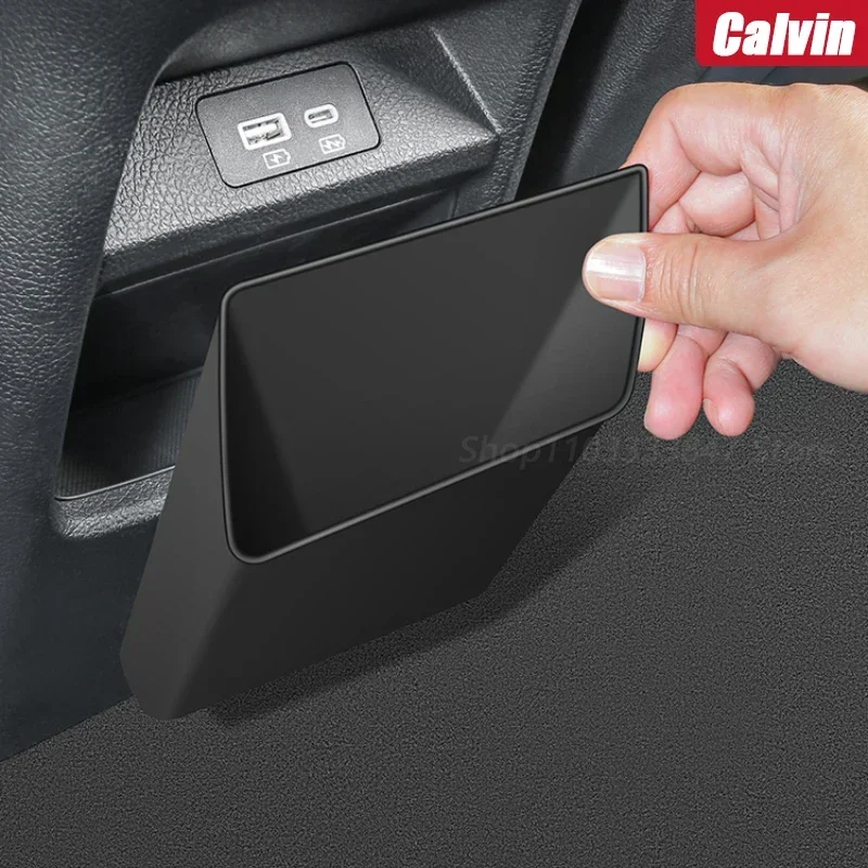 Car Central Control Rear Armrest Storage Box Car Trash Can Car Finishing  Accessories For BYD Seal U Sealion 6 Song Plus DMi/EV