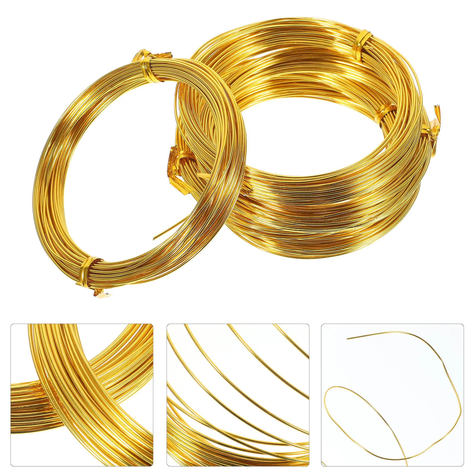 

Braided Aluminum Wire 10 Rolls DIY Crafts Plants Support Rack Bonsai Tree Modeling Wire Colorful Jewelry Materials Easy Storage