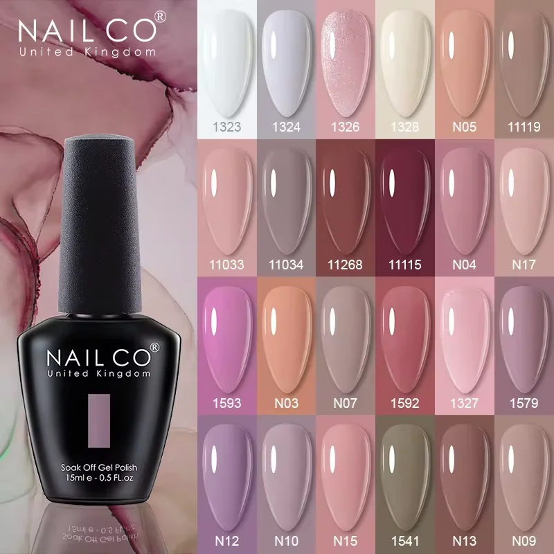 NAILCO 131 Kleuren TPO GRATIS HEMA Vernis Semi Permanente UV Vernis Gel Nagellak Nagels Art Gel Manicure TOP BASE Vernis Hybride - afbeelding 2