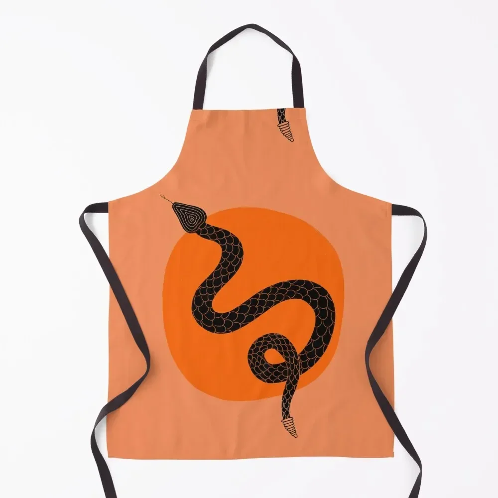 

The Snake Apron Chef Uniform Women Household Items Kitchen Things For The Home kitchen girl Apron