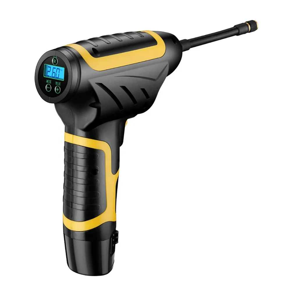 

2000mAh Automotive Handheld Inflator Intelligent Digital Display On-Board Inflator Tire Portable Inflator Pump