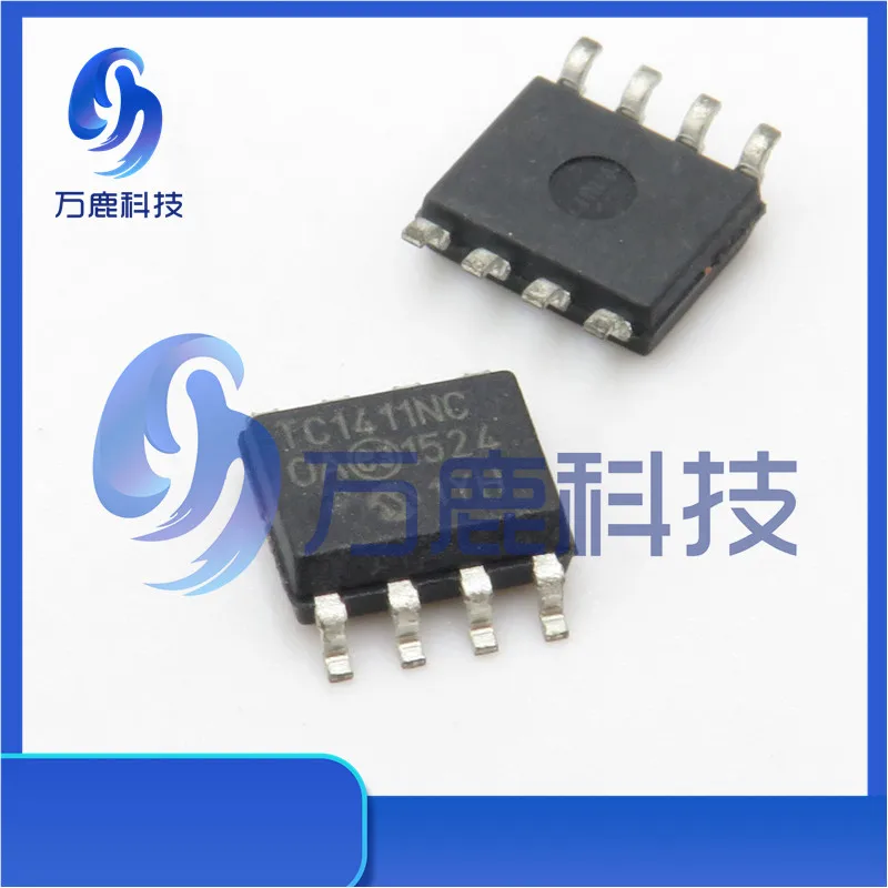 Tc1411Ncoa 1.0A Sngl Mosfet Drvr, N-Inv Soic-8