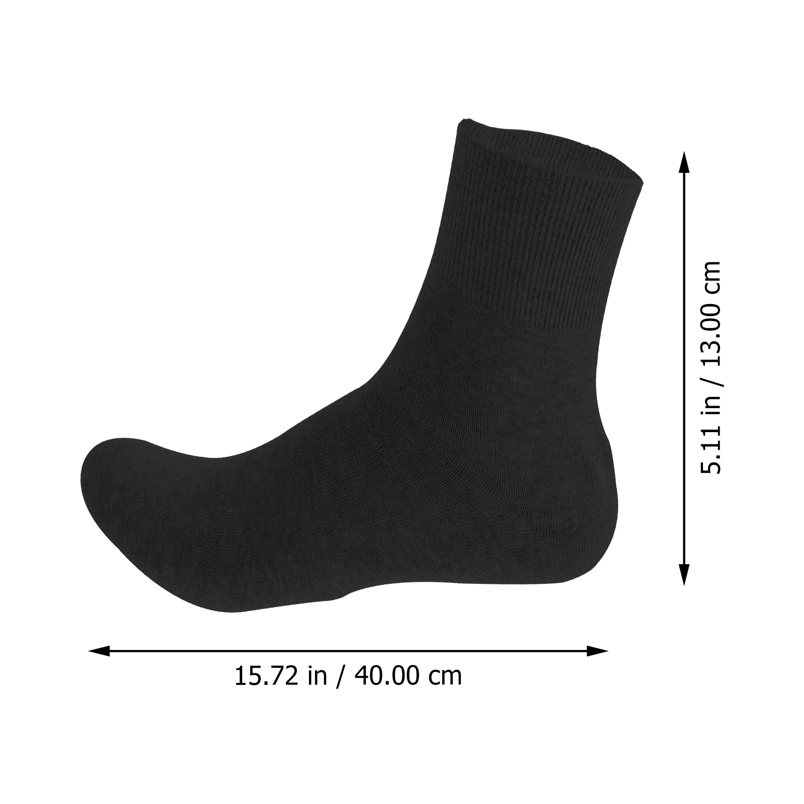 

2pcs Men'S Moisturizing Foot Care Soft Cotton Dry Cracked Skin Hydrating Foot Treatment Socks For Rough Heels Calluses Removal
