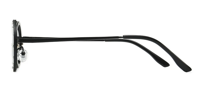 46127 Luxus-Sonnenbrille mit Diamantrahmen, Damenmode, kleine Größe, ovaler Sonnenschutz, Vintage-Schutz, UV400 – Detail 9
