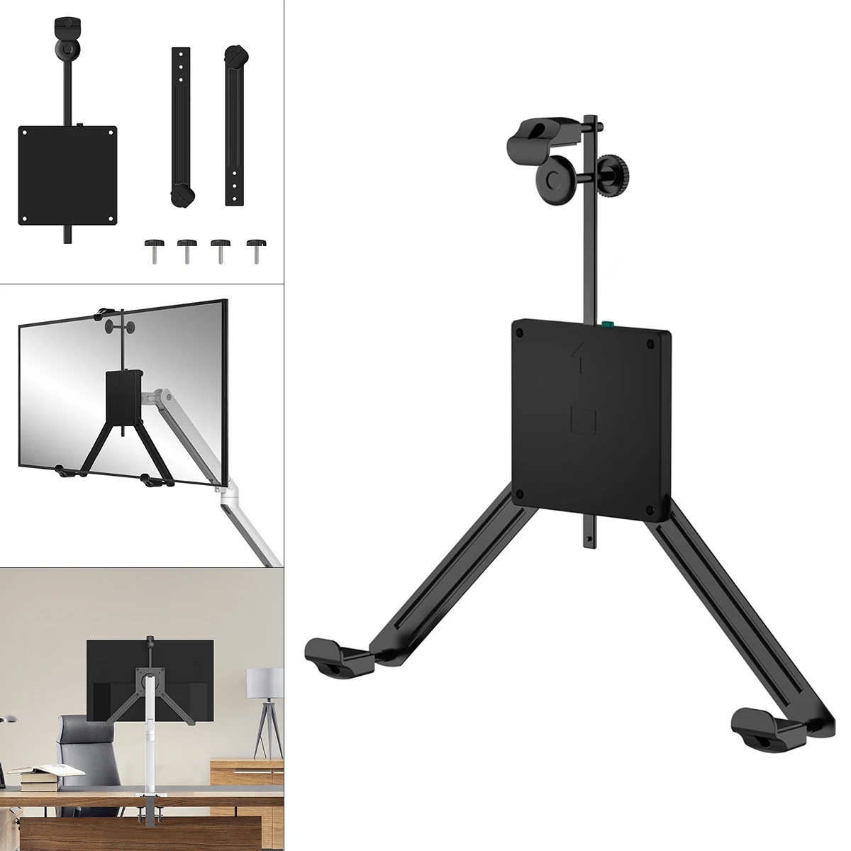 17-32 inch Wall Mount Extension Adapter Fixing Bracket Monitor Holder Support for Laptop Adapter Monitor Arm Mounting Kit