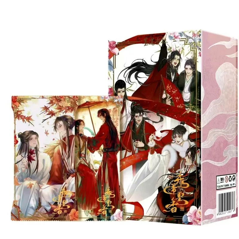 

Карта «Засновник диаболизма» Открытка благословения небес в официальном стиле Древний стиль Danmei Коллекционная карта ароматов с двойными чернилами Подарок