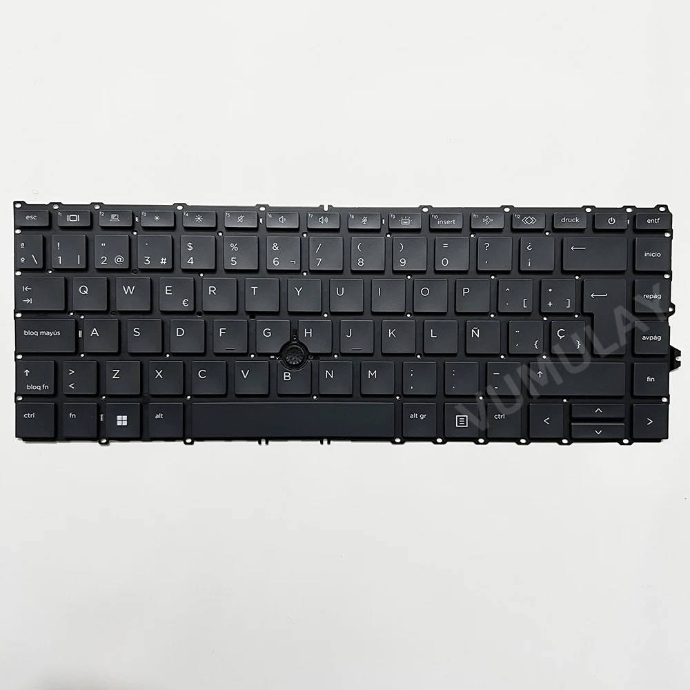 Imagem -03 - Teclado Retroiluminado Espanhol para hp Zbook Firefly 14 g7 g8 Elitebook 840 g7 840 g8 845 g7 745 g7 745 g8