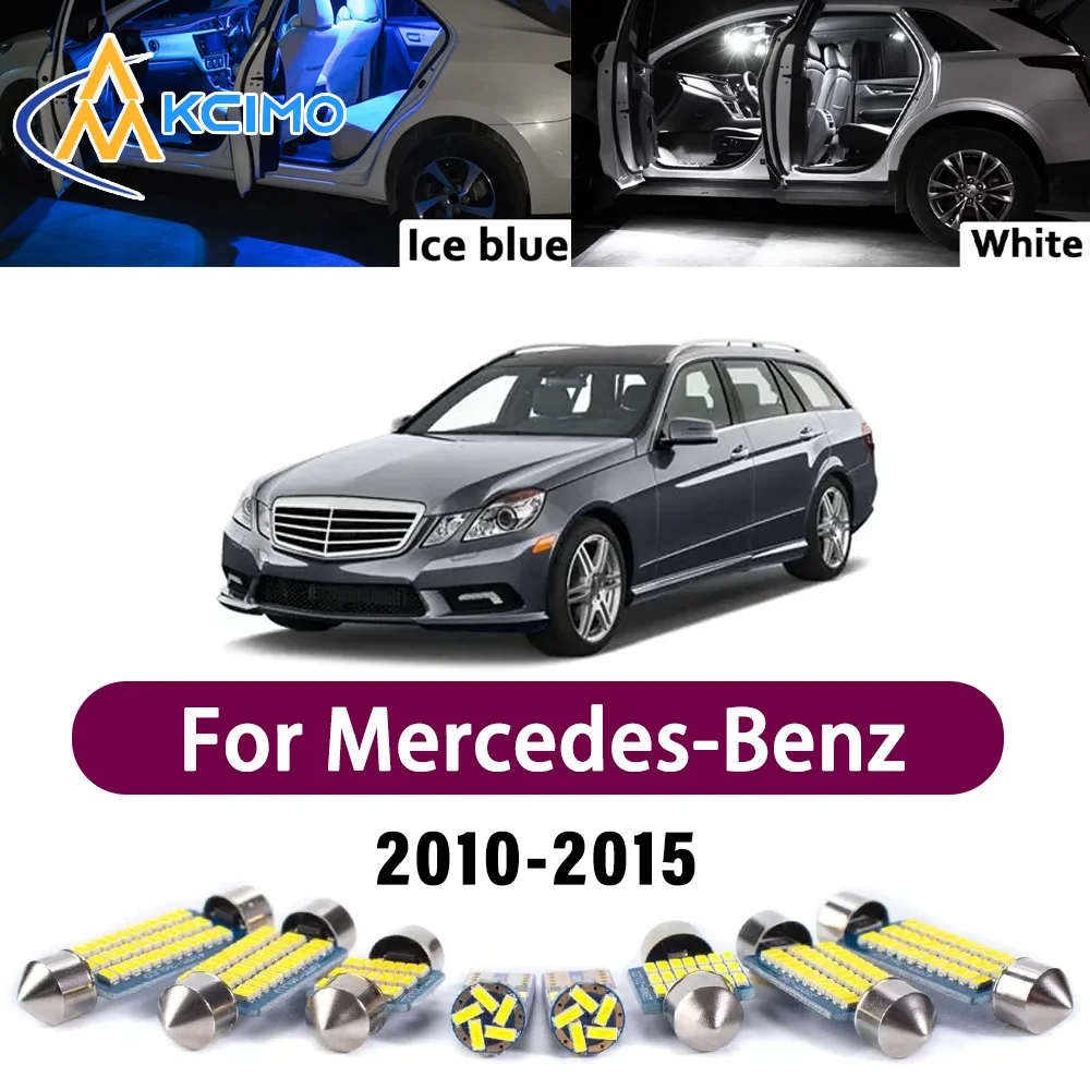 

Error Free LED Interior Light Kit for Mercedes-Benz S212 Estate 2010-2015 Premium Bright Dome Trunk Mirror Reading Lamps Canbus