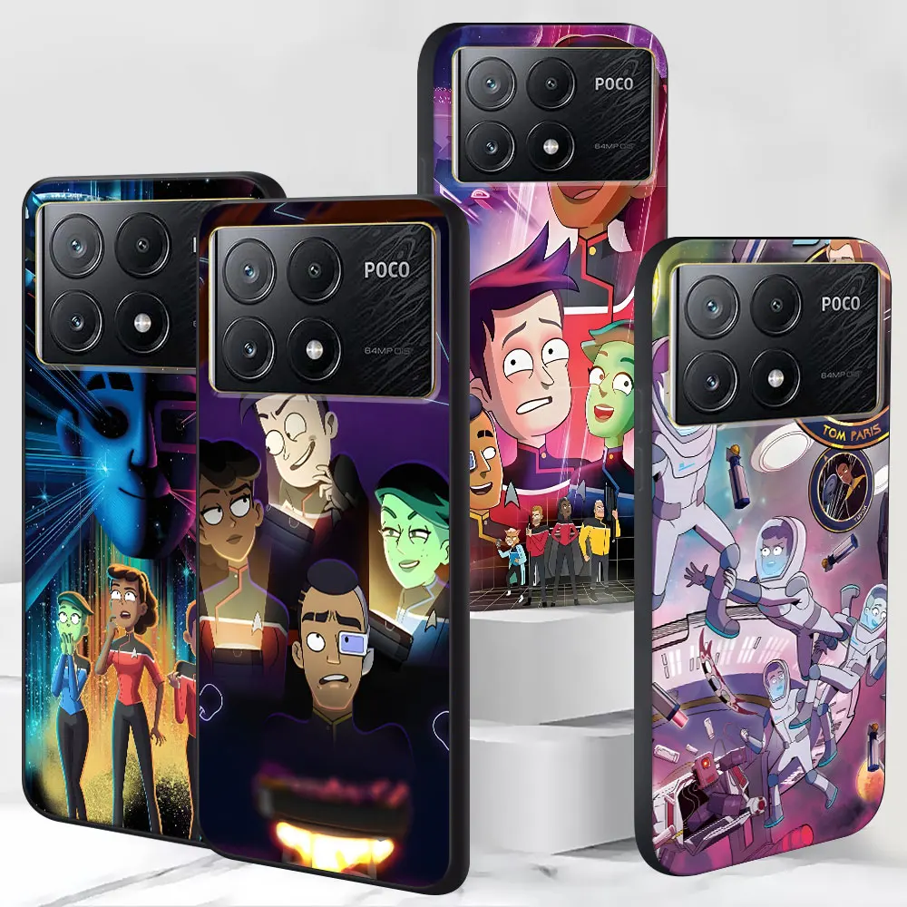 Star Trek Lower Decks Case for Xiaomi Poco M3 X3 NFC X5 M5s M4 Pro 5G F3 Black Silicone Soft Phone Cover Coque