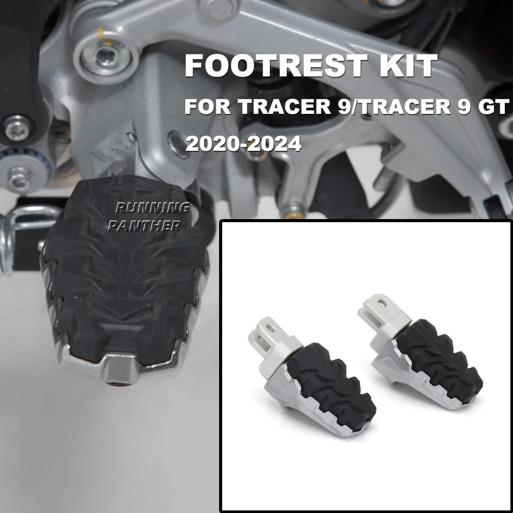 For Yamaha Tenere 700 Rally TENERE 700 World Raid Footpeg Tracer 7 700 TRACER 9 900 GT Motorcycle Footrest Foot Pegs Pedals