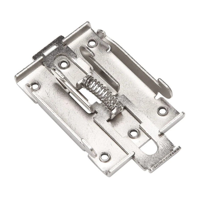 

Promotion! 20X DIN Rail Mount Bracket Equipment Rack G3NE G3NA Electrical For SSR R99-12 Fins