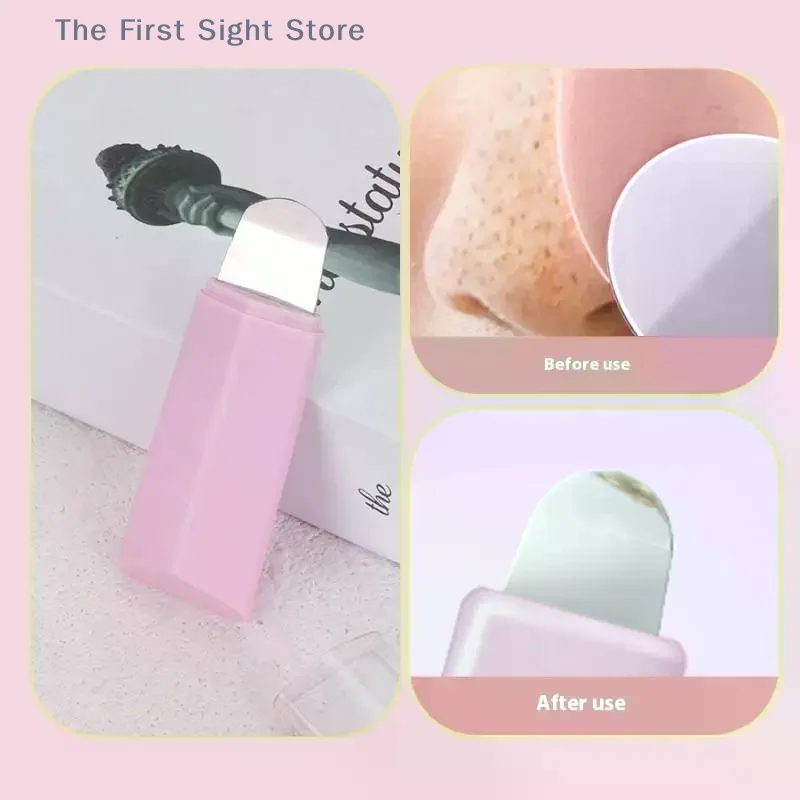 2 stks Comedondrukker Huid Scrubber Spatel Puistje Acne Naald Tool Facial Pore Cleaner Huidverzorging Set