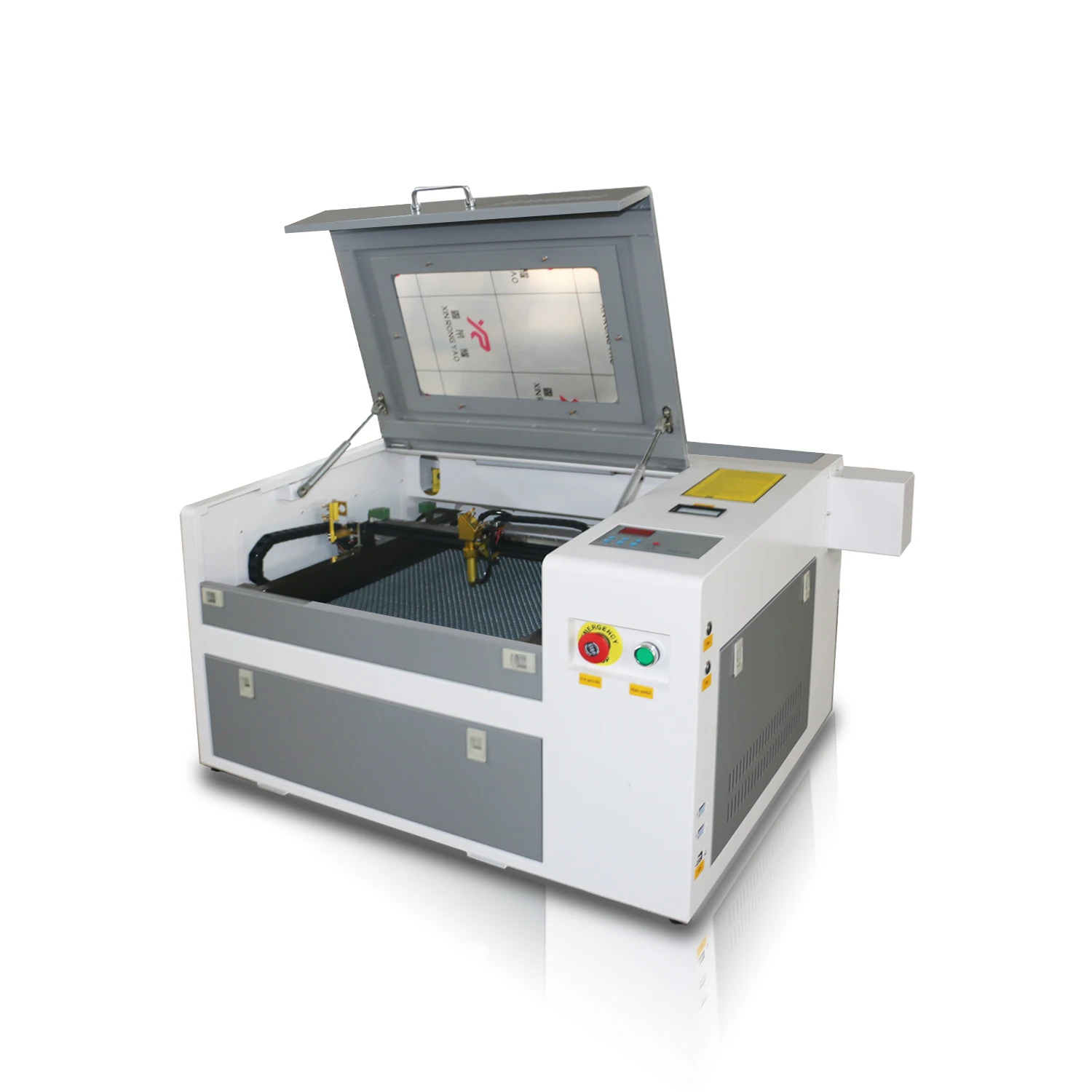 

wholesale 4040 engraving and cutting machine with ruida 6442 / 6445 cutter for wood acrylic rubber glass 400*400mm