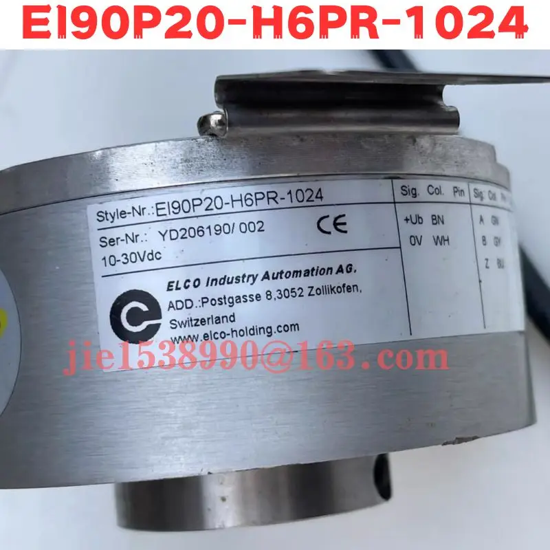 Used Encoder El90P20-H6PR-1024 Normal Function Tested OK