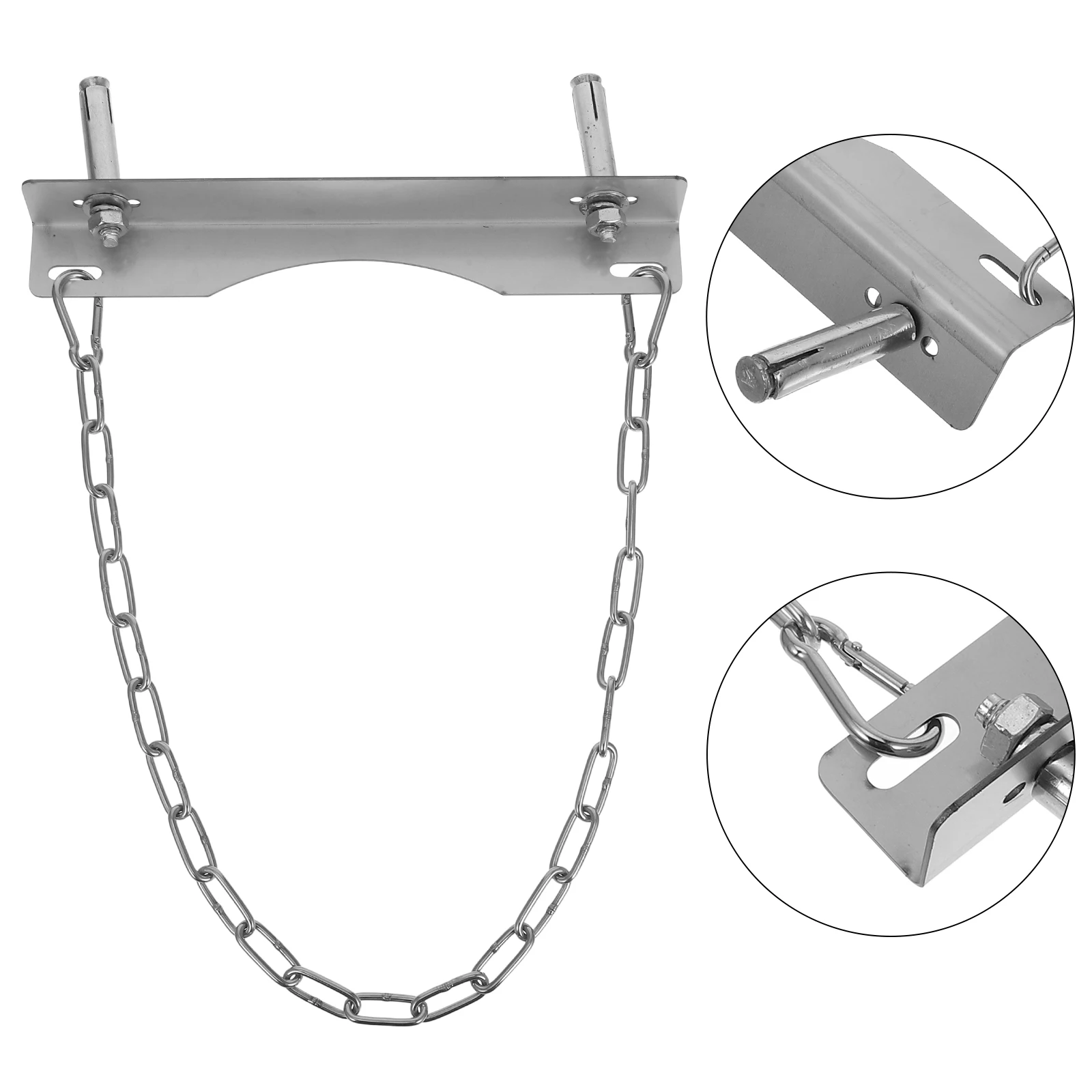 

Heavy Duty Iron Propane Tank Holder For Truck Bed Gas Cylinder Chain Oxygen Tank Firm Fastening Metal Angle