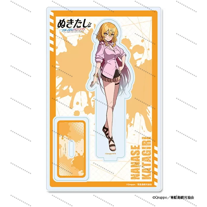 Junnosuke Tachibana Hinami Watarai Nanase Katagiri الاكريليك الشكل حامل لعبة Nukitashi الطرفية تأثيري الدعامة ديكور الهدايا
