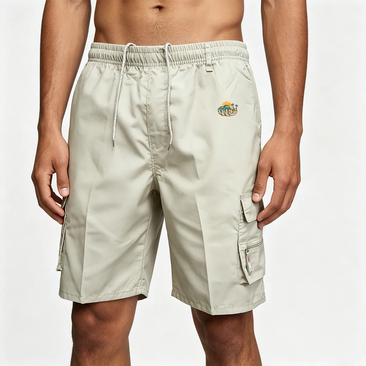 Men's Hiking Cargo Shorts with Multi Pockets Summer Lightweight Quick Dry Outdoor Tactical Shorts for Men Camping Fishing