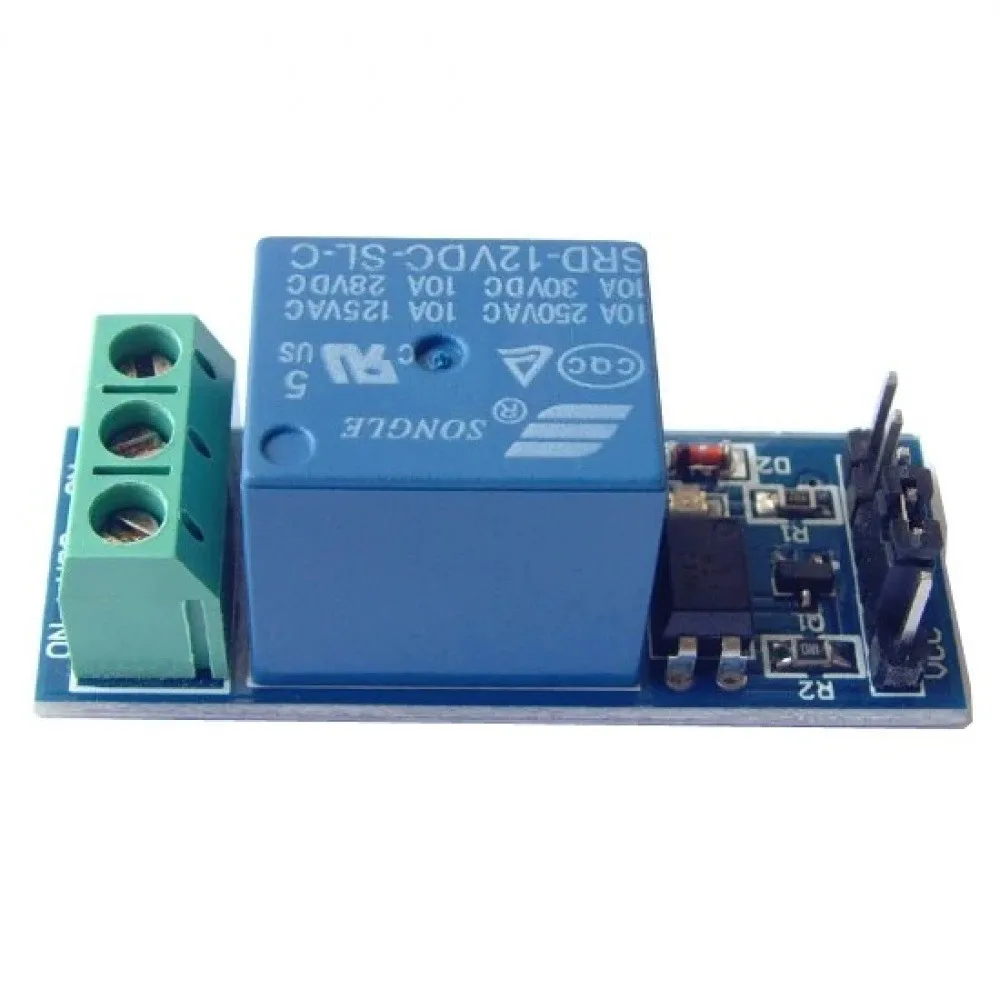 12V 10A Optocoupler Isolated Relay Module High and Low Level Trigger Effective Relay Board with Output Signal Indicator Light