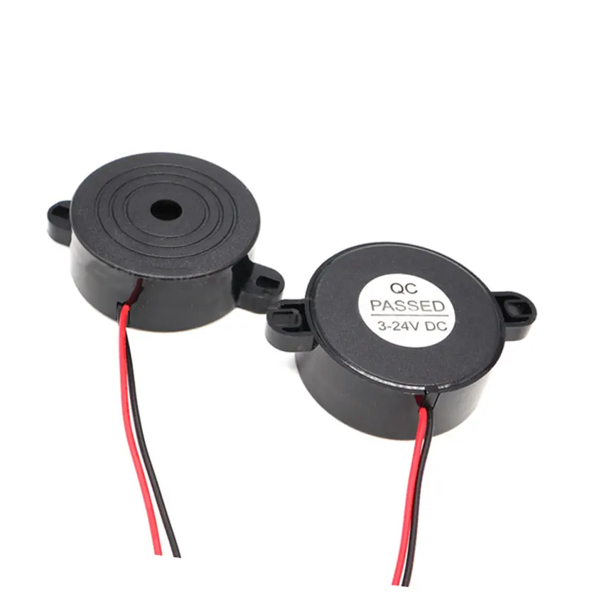 2PCS 4216 42*16MM Active Buzzer Alarm 3-24V Electromagnetic Universal Buzzer Speaker Anti-theft Device 3-24V