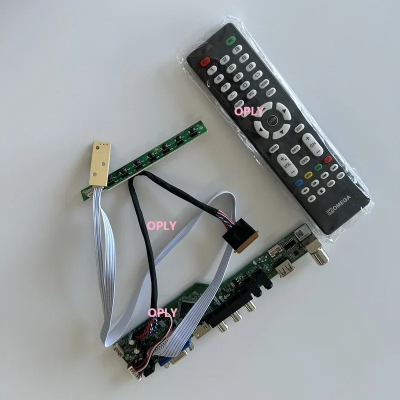 

Комплект платы контроллера телевизора для Samsung LTN156AT02 LTN156AT02-C07 1366x768 15,6 дюйма HDMI-совместимый RF USB AV VGA светодиодный экран монитора