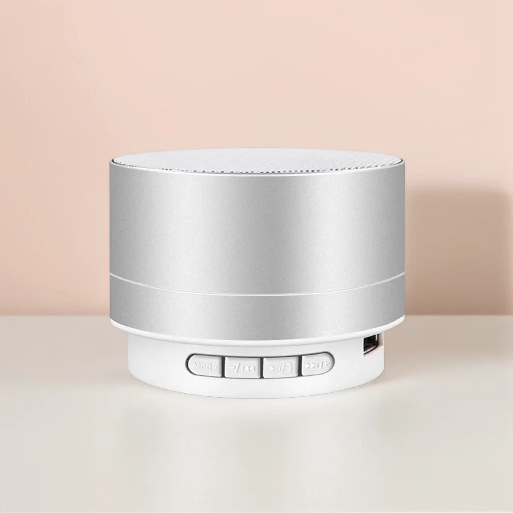 

A10 Aluminum Bluetooth Speaker - Portable Mini Subwoofer with TF Card Playback