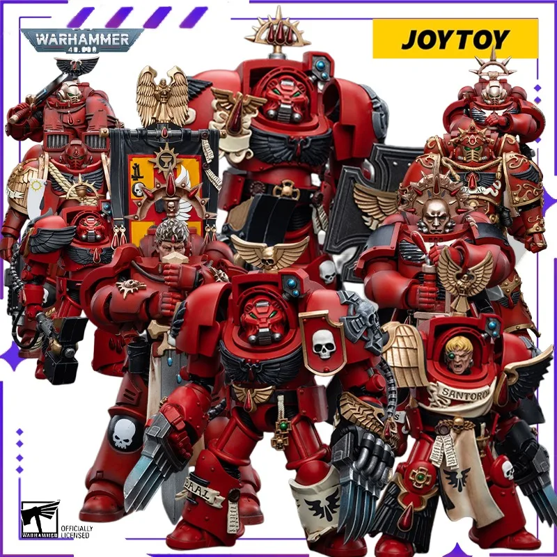 

[В наличии] JOYTOY, оригинальная мобильная кукла 40K1/18 Warhammer 40000, Андгел Святой Кров, ветеран, мобильная совместная модель, коллекция игрушек, модель