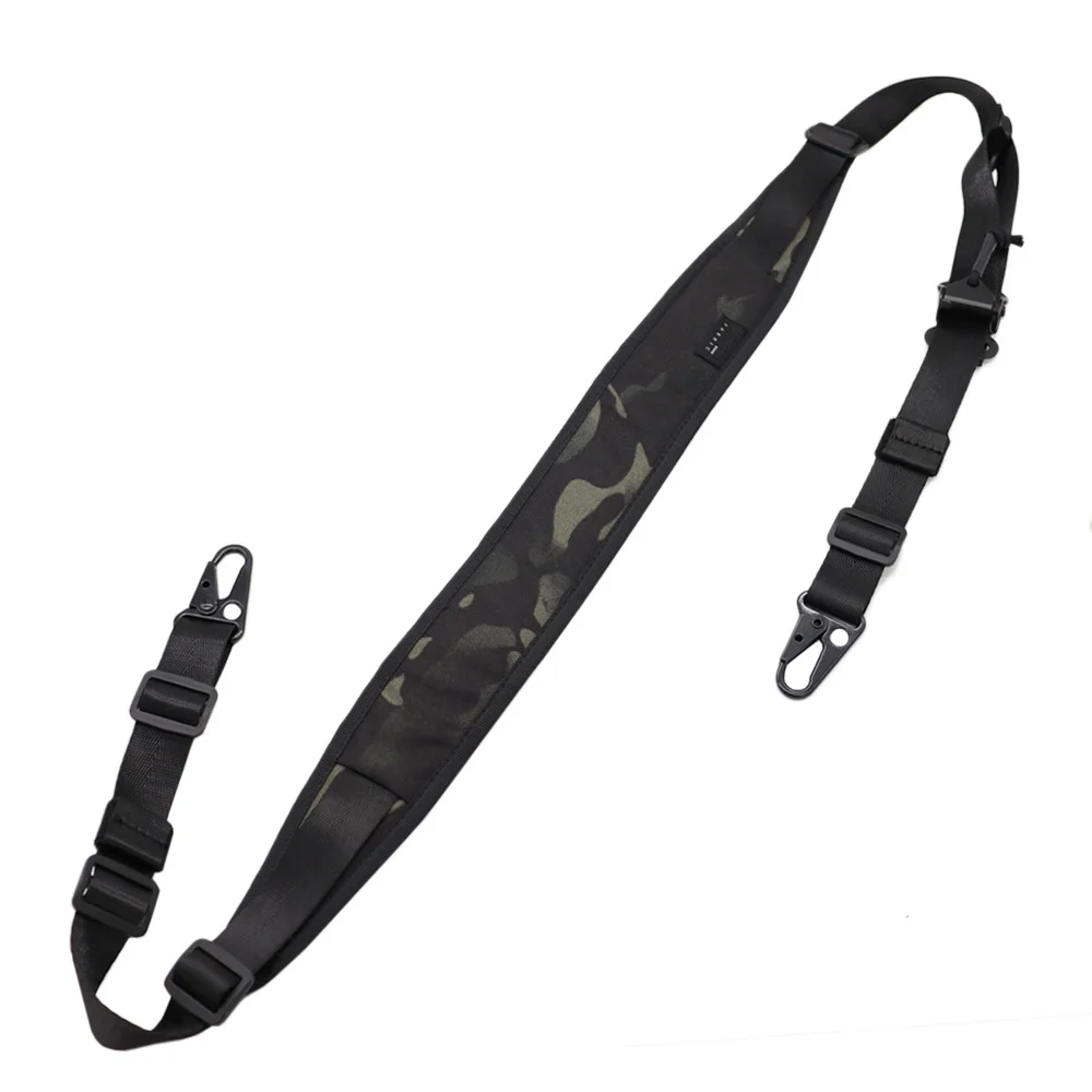 Taktische Modulare Gewehr Sling Strap Abnehmbare 2 Punkt/1 Punkt 2,25 "Breite Gepolsterte Schießen Gun Sling Jagd Gewehr Zubehör – Detail 8