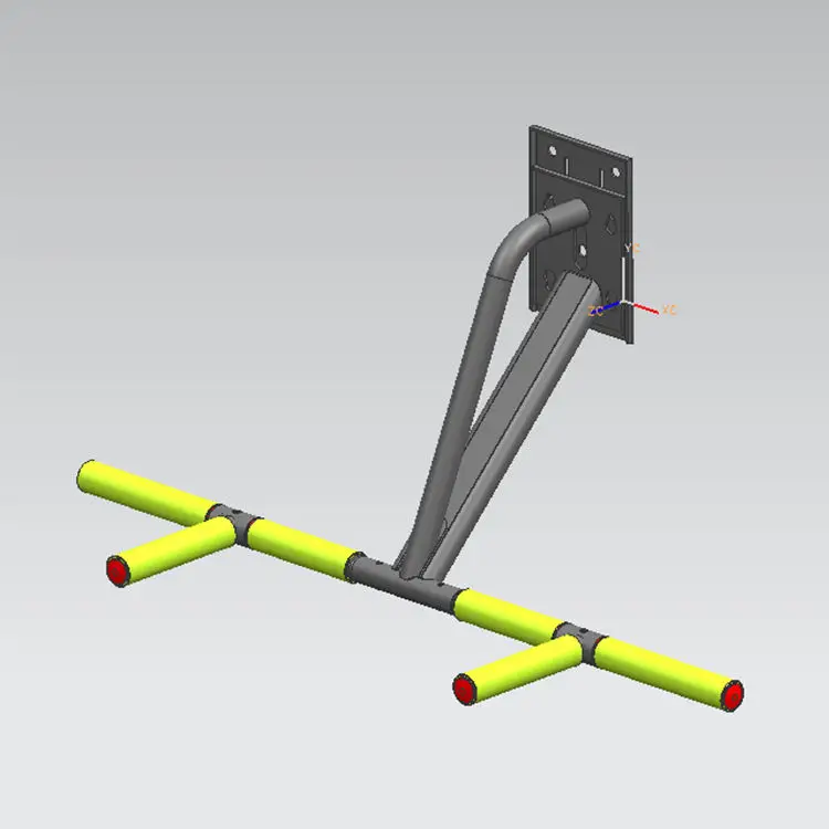 شريط سحب لأعلى مثبت على الحائط لتمرين الجزء العلوي من الجسم #2