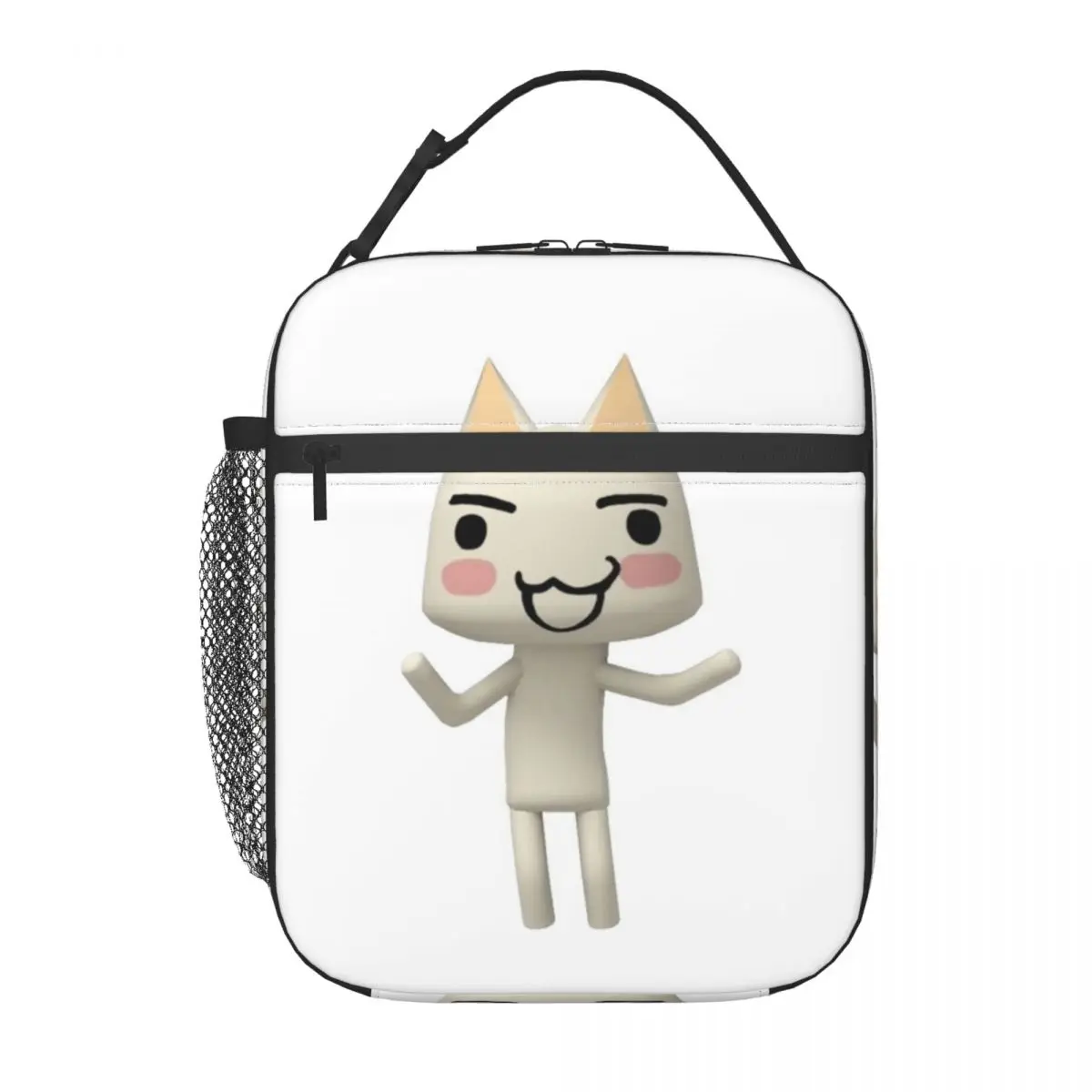 Cartoon Anime Games Toro Inoue Cat Thermal Insulated Lunch Bag Women Resuable Lunch Tote Outdoor Camping Travel Storage Food Box