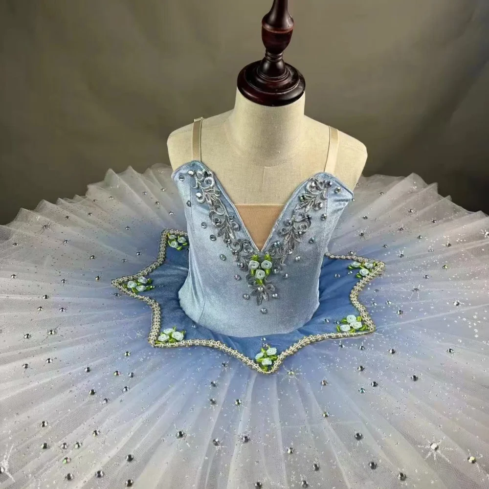 الكلاسيكية المهنية الباليه توتو الكبار الاطفال الأبيض بحيرة البجع فطيرة توتو راقصة الباليه حفلة ملابس رقص فستان الباليه الفتيات النساء #2