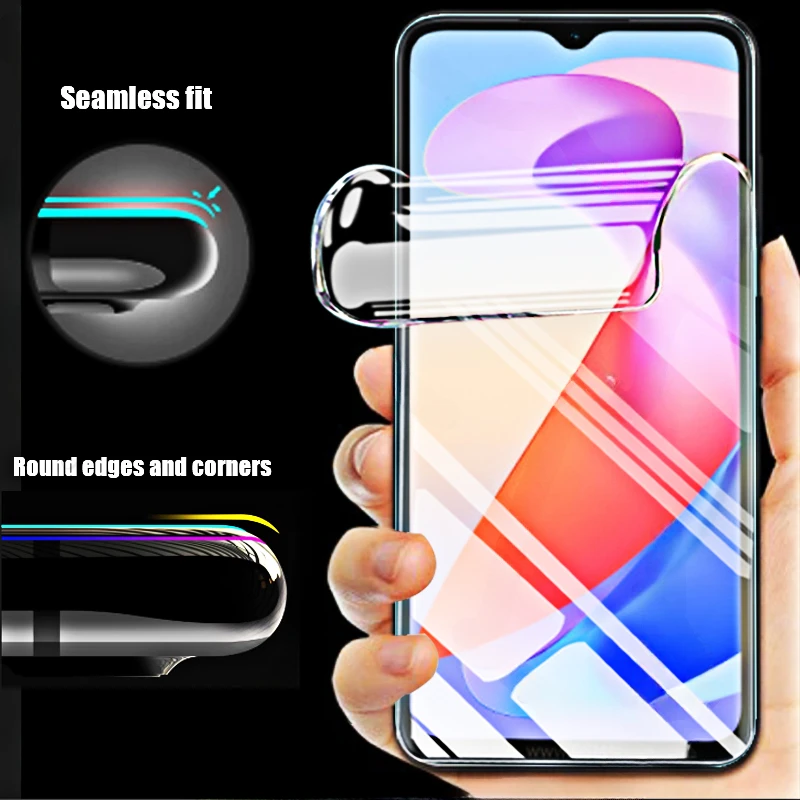 4PCS Hydrogel Film For Xiaomi POCO X6 Pro X5 X3 X4 GT NFC M4 M3 M5 M6 Pro Screen Protector For POCO F6 Pro F5 F4 F3 C65 C75 Film