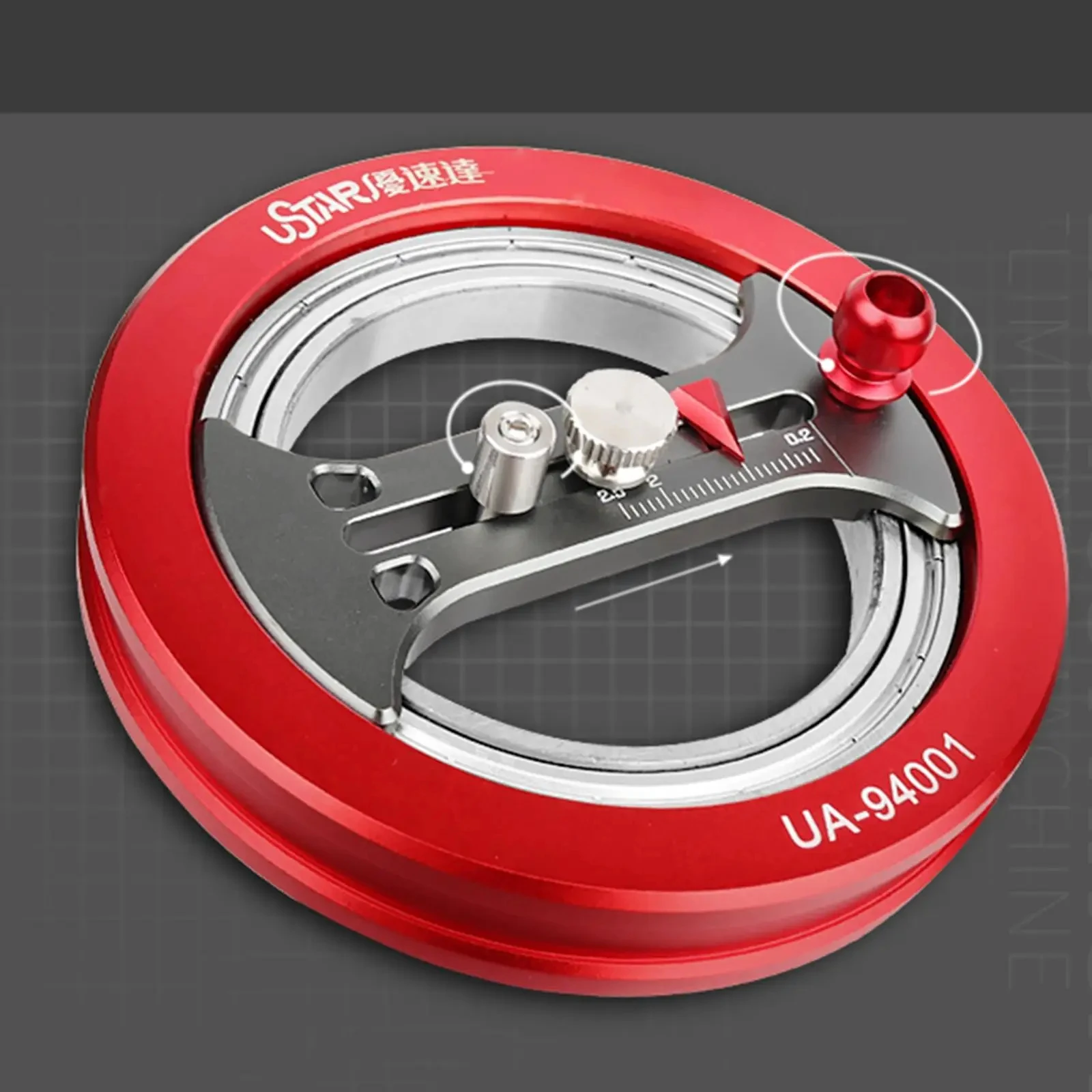 94001 Alloy Bearing Circle Cutter - Adjustable Compass for Model Masking Tape Cutting