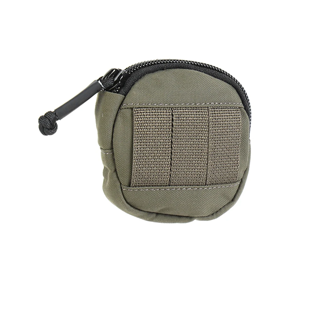 

Outdoor Tactical Isnuf Pocket Change Coin Earphone Pocket Tactical EDC Zero Wallet