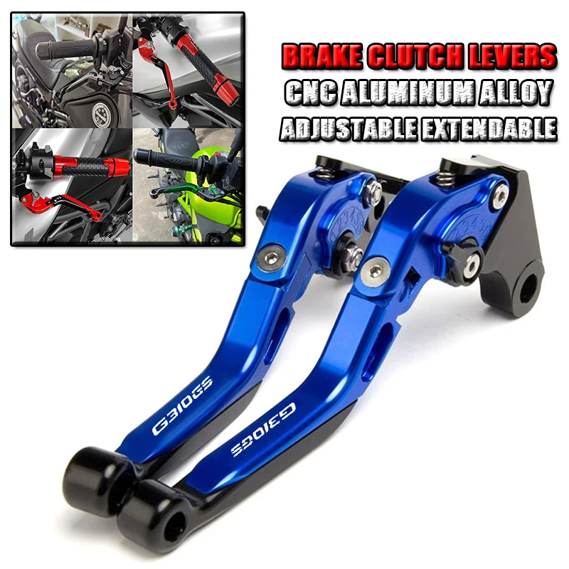 For BMW G310GS G 310GS G310 GS G 310 GS 2021-2023 Motorcycle Accessories CNC Adjustable Extendable Folding Brake Clutch Levers