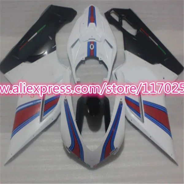 Bo Injection mold Fairing kit for Aprilia RS125 06 07 08 09 10 11 RS 125 2006 2007 2011 Red white black Fairings set