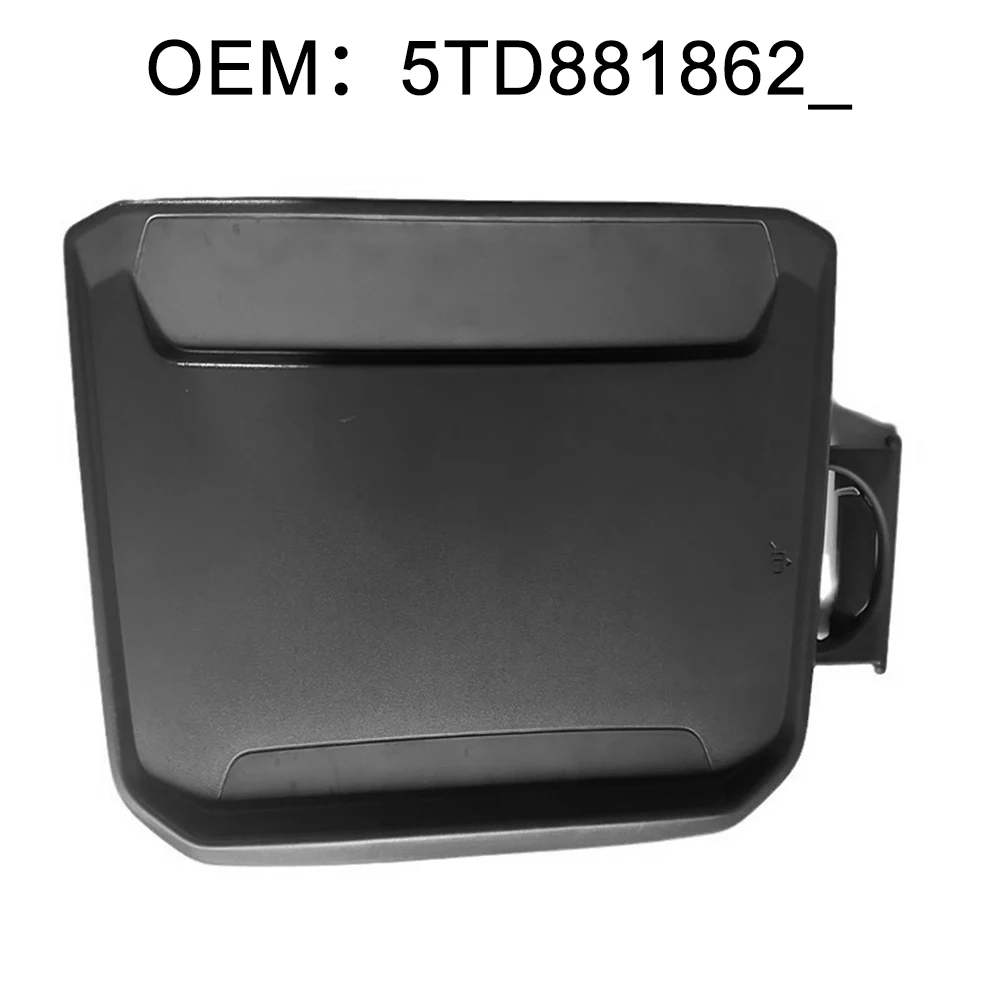 Car Interior Rear Seat Folding Cup Holder Table 5TD881861 For Touran 2016-2023 High Quality Folding Cup Holder Table