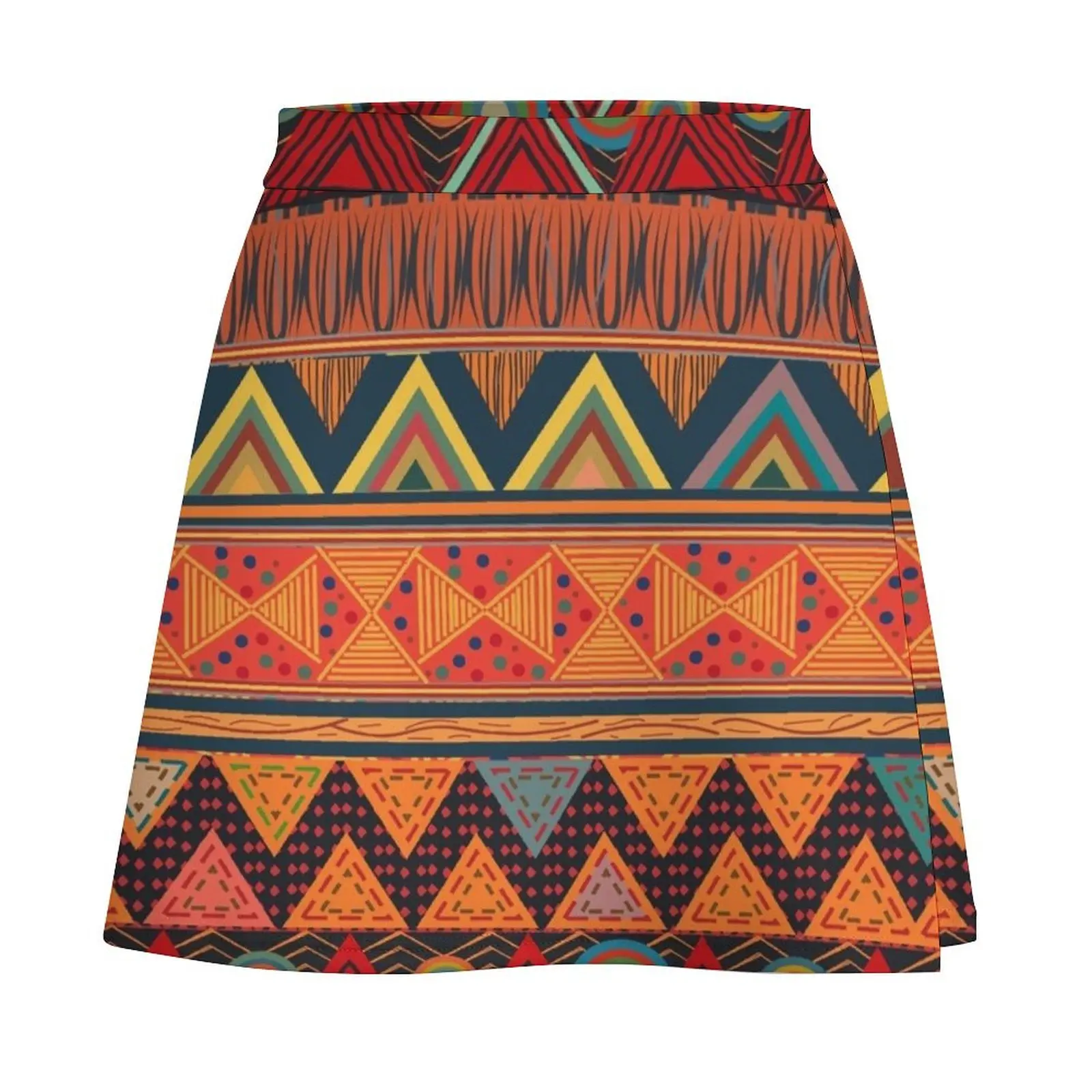 Tribal Ethnic (earth colors)\t Mini Skirt skirt sets short skirt Summer Mini