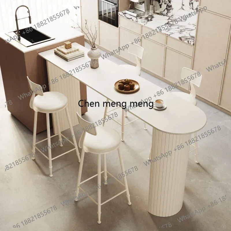 E182 Cocktail Reception Desk Bar Table Led Center Outdoor Counter Bistro Bar Table Industrial Club Fishing Furniture Mesas Altas