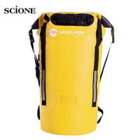 30L 40L PVC Waterproof Dry Bag Boating Diving Man Women Beach Swimming Bag Rafting Ocean Water Floating Sack Storage Pack XA305A
