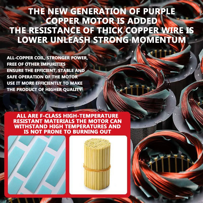 Vibrator de hormigón con varilla de árbol de cobre 1.3M / 1.5M Vibrator eléctrico de hormigón resistente al desgaste para la construcción / puentes / túneles / edificios / construcción de carreteras / ingeniería hidráu