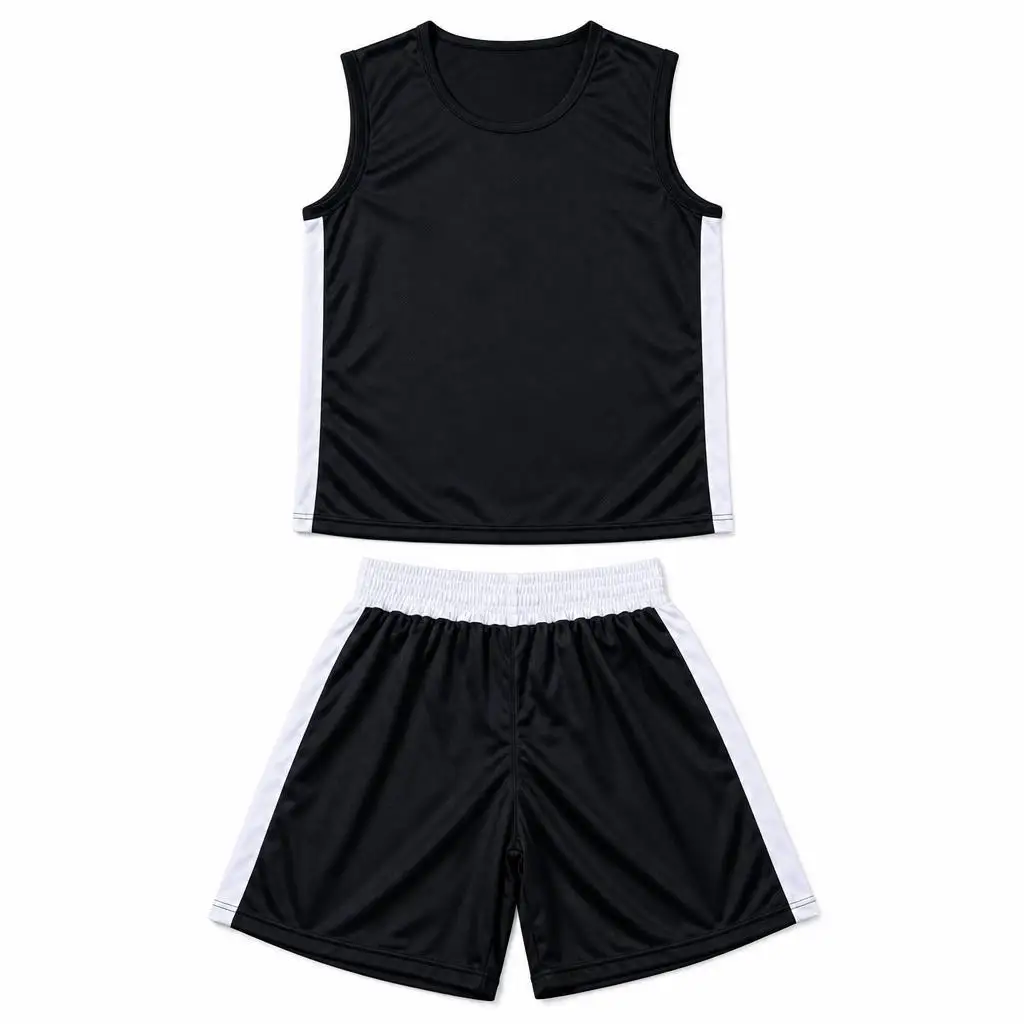 Unisex Muay Thai Boxing Shorts Tank Top Combo Men Women Boys Girls Training Outfit for MMA Kickboxing Sparring Fighting Running