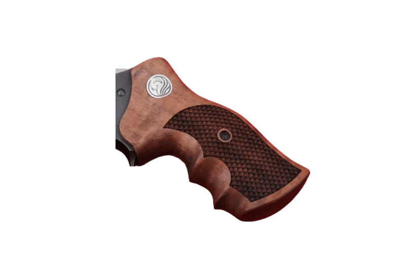 KSD Brand Ruger GP100 Compatible Walnut Grips Dragon Skin