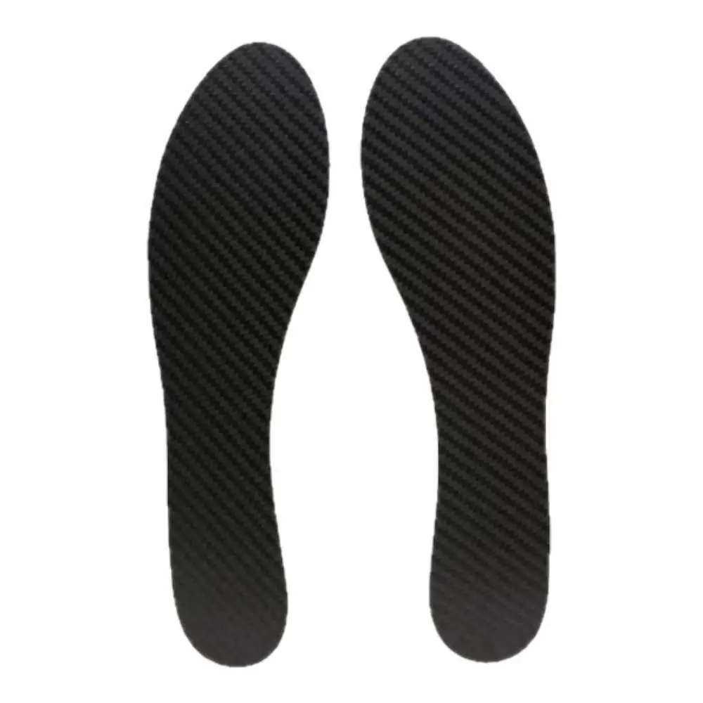 1 Pair Rigid Plate Carbon Fiber Insole Carbon Fiber Material Support Insert Orthotic Shoe Insoles Morton Extension Ultra-Thin