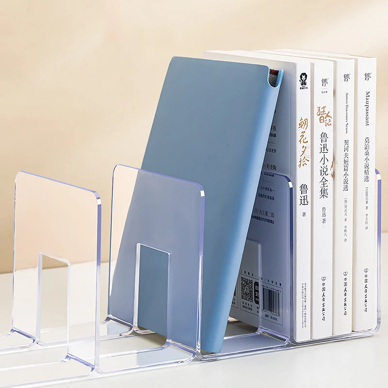 

Book stand book clip desktop fixed book storage box student bookshelf bookend dormitory storage rack artifact