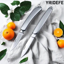 Seiko stainless steel folding fruit knife, easy to carry pocket knife, mini knife, practical outdoor knife cooking camping knife