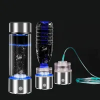 For Hydrogen Bottle 420ml Japanese Titanium Quality Hydrogen-Rich Water Cup Ionizer Maker/Generator Super Antioxidants ORP