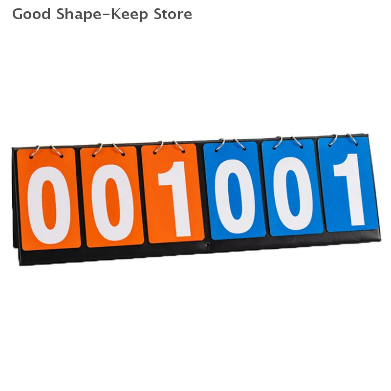 1 قطعة بطاقات مقلوبة لوحة النتائج منضدية النتيجة حارس المحمولة كرة السلة النتيجة عداد لصفحة تحول لعبة الكرة لوحة النتائج