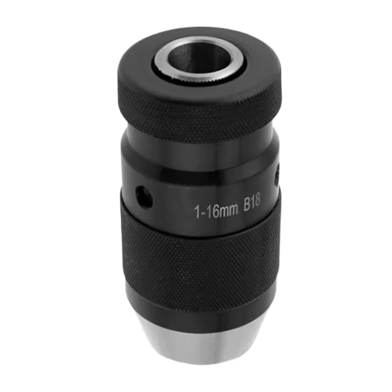 Automatic Locking Self-tightening Drill Chuck Keyless B10 B12 B16 B18 B22 Lathe tools Toolhoder MTA MTB R8 C20 For Drill