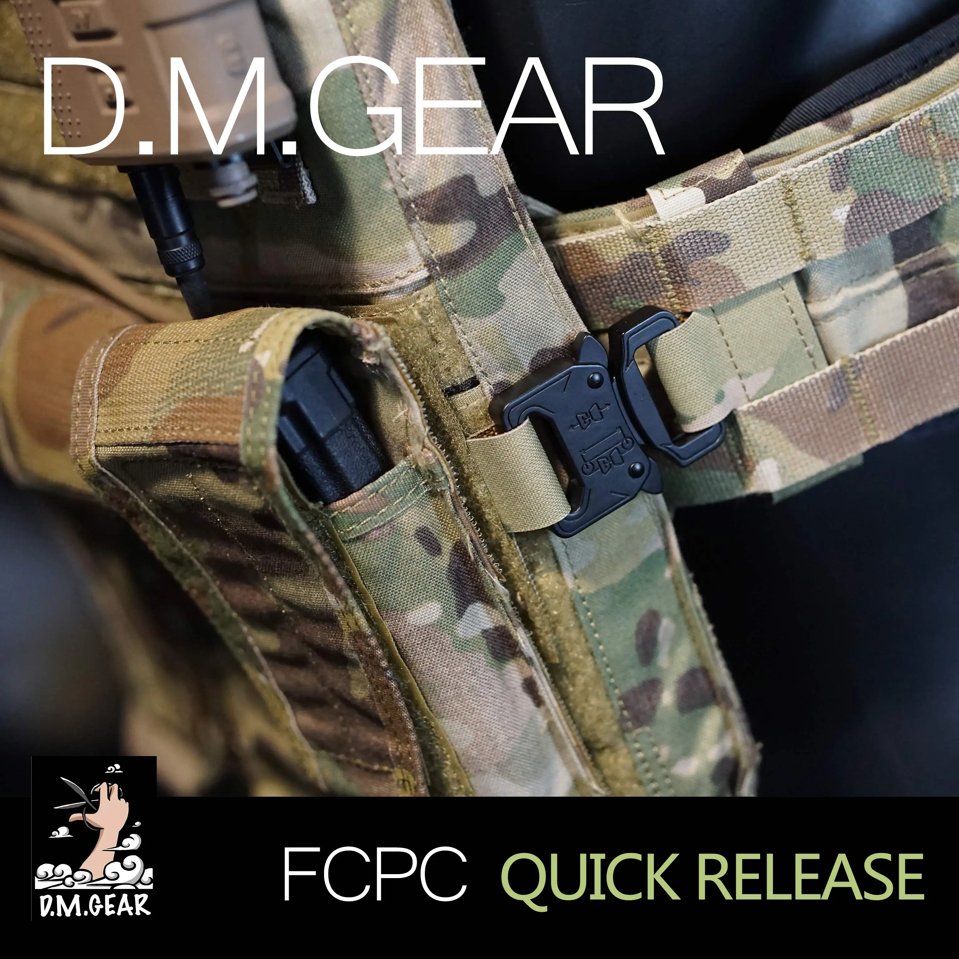 

DMGear FCPC AVS SPC жилет с быстроразъемной металлической пряжкой, совместимой с TMC FERRO