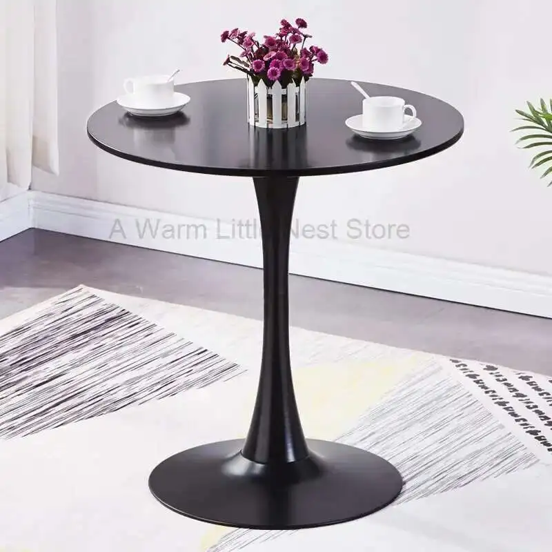 

White Living Room Coffee Table Round Tea Dining Center Coffee Tables Designer Floor Modern Stolik Kawowy Nordic Garden Furniture
